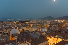 fotografia aerea di palermo in sicilia